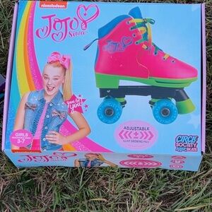 JoJo Siwa Pink and Blue Roller Skates